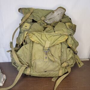 U.S. Issued Army Rucksack Alice Rucksack Genuine Webbing LC2 Suspender System